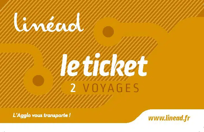 Le ticket 2 voyages